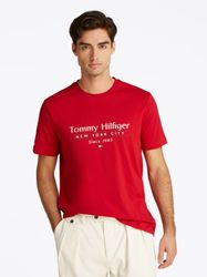 Tommy Hilfiger T-Shirt HILFIGER CENTER STACK günstig online kaufen