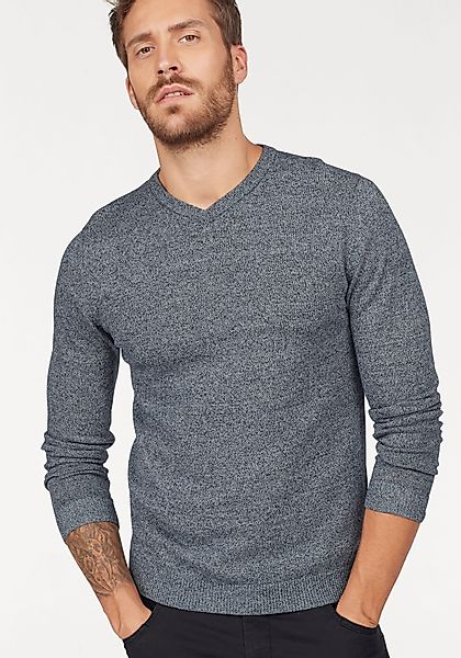 Jack & Jones V-Ausschnitt-Pullover JJEBASIC KNIT günstig online kaufen