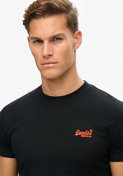 Superdry Rundhalsshirt "ESSENTIAL LOGO EMB TEE" günstig online kaufen