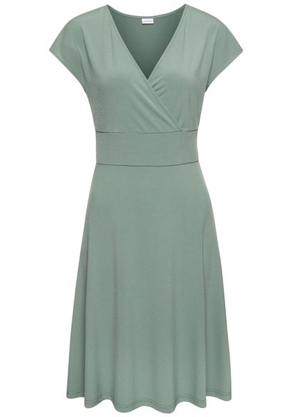 LASCANA Midikleid aus bügelfreier Ware, elegantes Sommerkleid aus Jersey, S günstig online kaufen