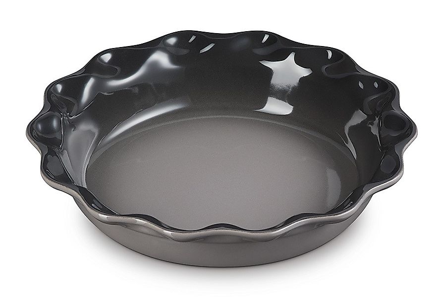 Le Creuset Pie-Form Kuchenform Steinzeug Flint Grau23cm günstig online kaufen