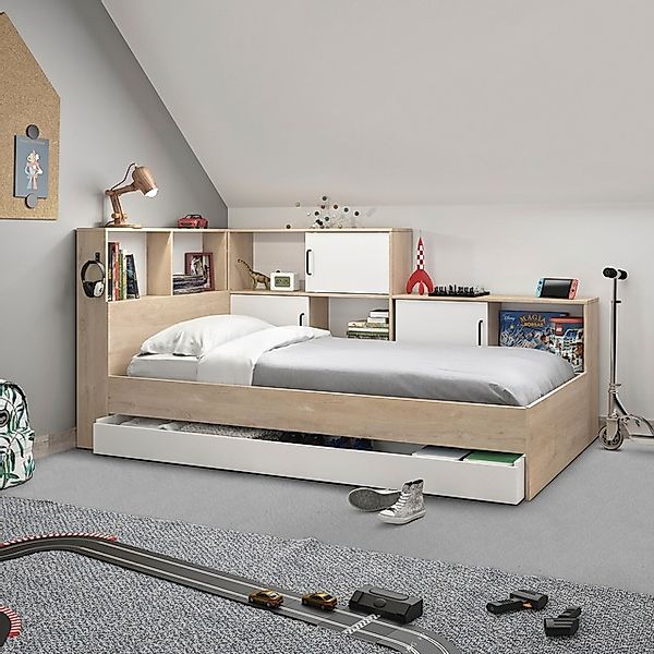 Gami Stauraumbett »"Erwan", viel Stauraum, Made in France, verschiedene Far günstig online kaufen