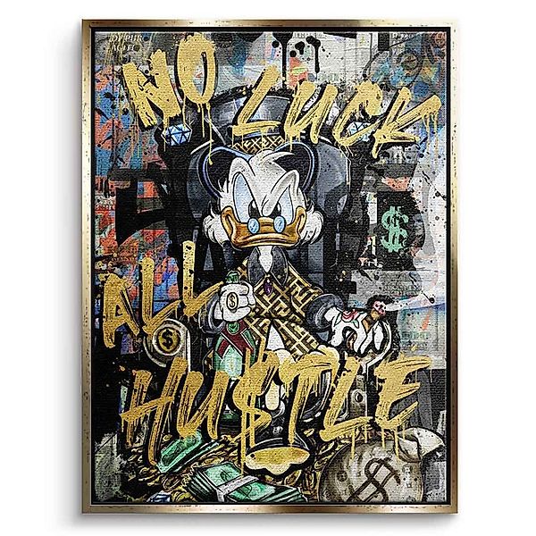 DOTCOMCANVAS® Leinwandbild ALL HUSTLE DUCK - günstig online kaufen