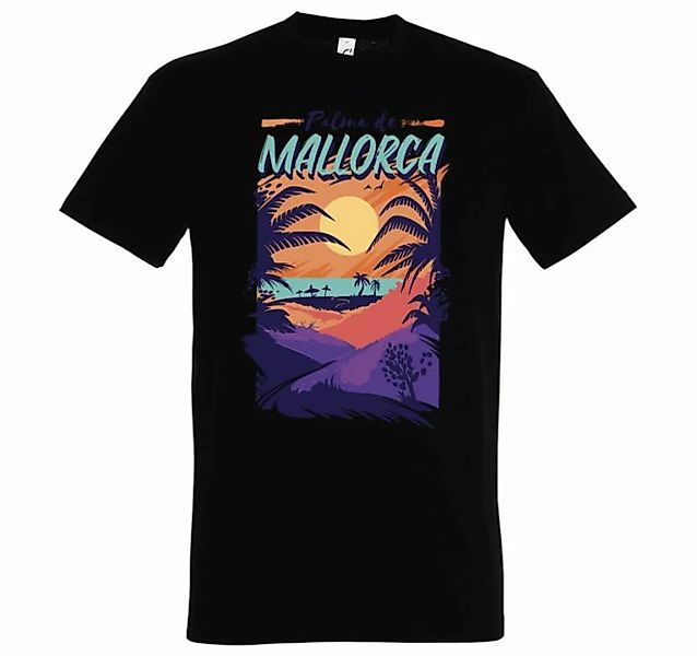 Youth Designz T-Shirt Palma Mallorca Herren Shirt mit trendigem Frontprint günstig online kaufen