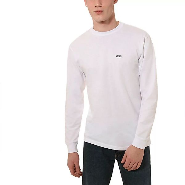 Vans Lefcheshit Langarm T-shirt XL White / Black günstig online kaufen