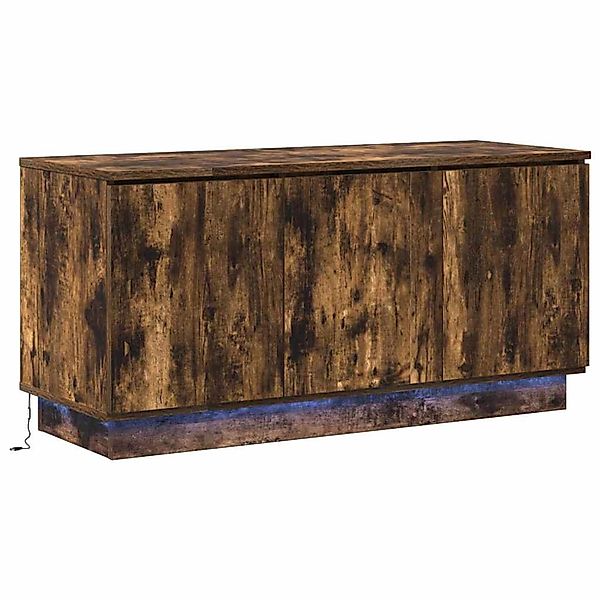 vidaXL TV-Schrank mit LED Räuchereiche 100 x 38 x 49 cm Holzwerkstoff 86967 günstig online kaufen