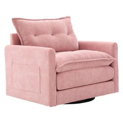 LVHOM Drehsessel Dreh-Loungesessel 360°, XXL Sitzbreite, günstig online kaufen