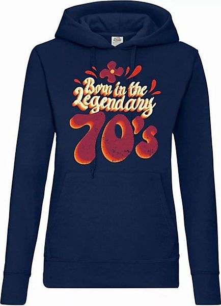 Youth Designz Kapuzenpullover "Born in the legendary 70s" Damen Hoodie Pull günstig online kaufen