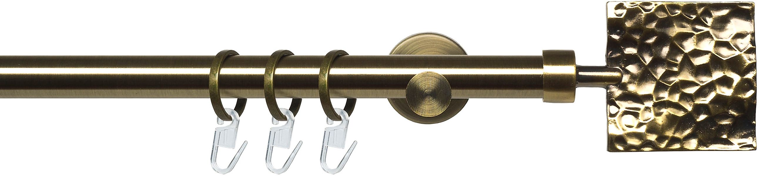 Liedeco Gardinenstange »Stilgarnitur 20 mm Blues Johnny« Ø 20 mm 1 läufig-l günstig online kaufen