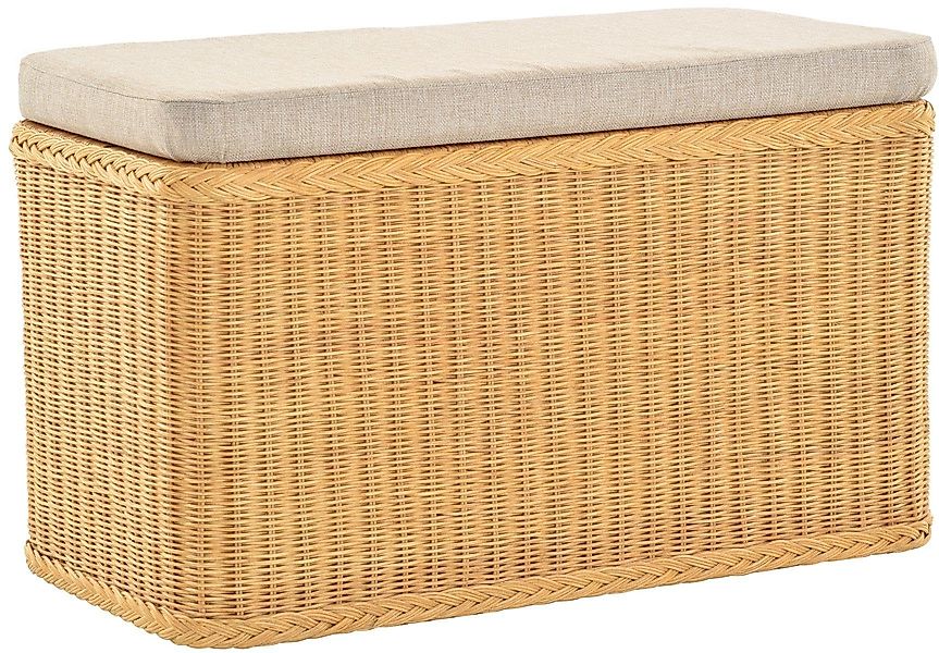 Krines Home Wäschetruhe Rechteckige Truhe Sitztruhe günstig online kaufen