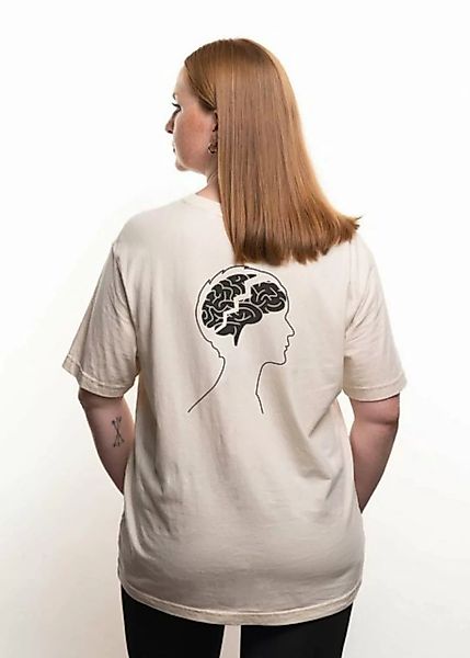 JustdePressed Clothing Print-Shirt Broken Mind - unisex T-Shirt günstig online kaufen