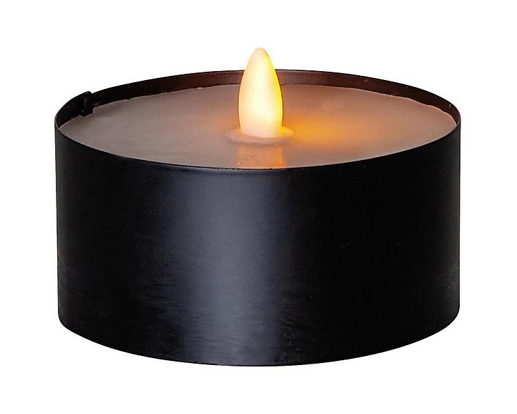 MARELIDA LED-Kerze XXL LED Teelicht H: 7cm D: 10cm Batteriebetrieb Timer f. günstig online kaufen