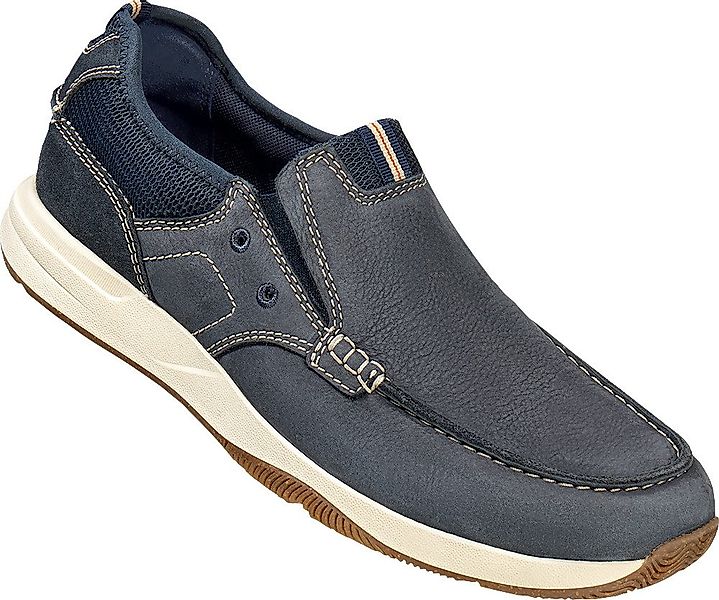 Clarks Slipper aus hochwertigem Nubuk-Büffelleder, mit dämpfendem Fußbett günstig online kaufen