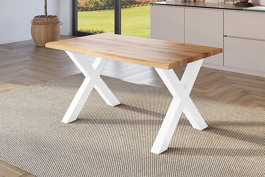 SAM® Esstisch Juliane, Holz Wildeiche-Optik, verschiedene günstig online kaufen
