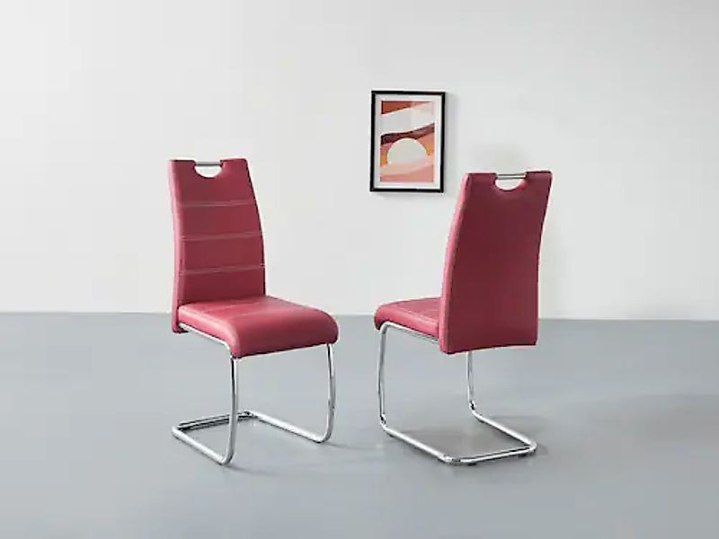 HELA Freischwinger »FLORA«, (Set), 1 St., Kunstleder, 1, 2 oder 4 Stück, Fr günstig online kaufen