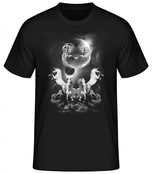 Mystische Einhorn Nacht · Männer Basic T-Shirt günstig online kaufen