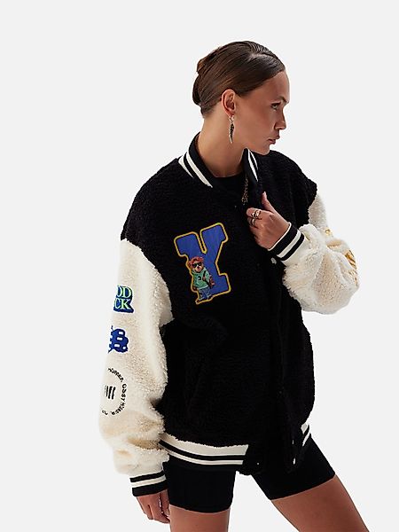 OSSY HOMER Collegejacke College Jacke Teddy günstig online kaufen