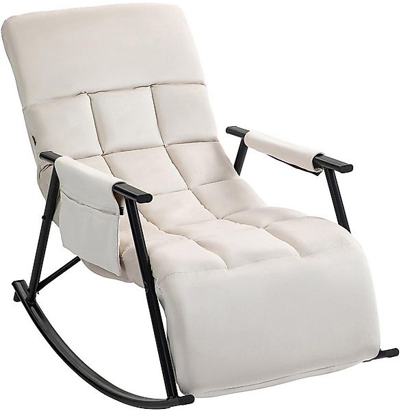 CLP Schaukelstuhl Cathy, Rückenlehne und Fußteil neigbar, mit Tasche günstig online kaufen