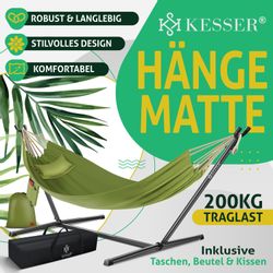 KESSER Hängematte, Hängematte LAKE mit Gestell günstig online kaufen