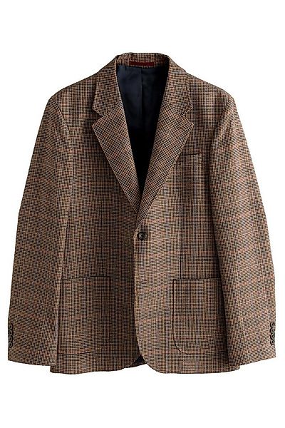 Next Sakko Slim Fit Anzugsakko mit Karomuster aus Wollgemisch (1-tlg) günstig online kaufen