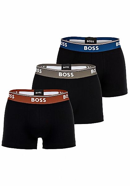 BOSS Trunk "3P Power", (Packung, 3 St.), mit BOSS Schriftzug auf dem Bund günstig online kaufen