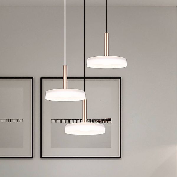 TRIO Leuchten LED Pendelleuchte »CELESTE dimmbare LED Hängelampe aus Metall günstig online kaufen