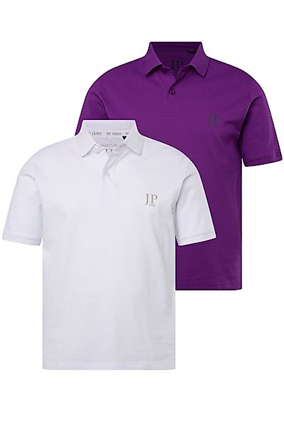 JP1880 Poloshirt Poloshirts Basic 2er-Pack Piqué günstig online kaufen