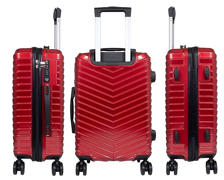 Trendyshop365 Hartschalen-Trolley Meran, Polycarbonat, 5 Farben, günstig online kaufen