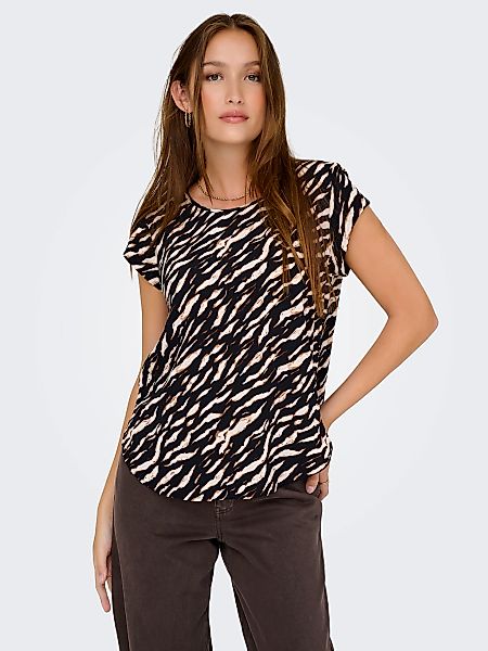 ONLY Shirtbluse "ONLVIC S/S AOP TOP NOOS PTM", mit Allover Druck günstig online kaufen