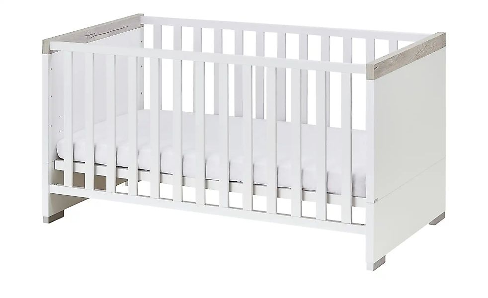 PAIDI Kinderbett  Kira ¦ weiß ¦ Maße (cm): B: 77,8 H: 78,9 Baby > Babymöbel günstig online kaufen