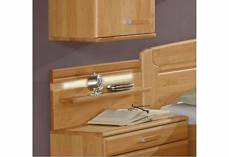 WIEMANN Schrankaufsatz "Lausanne, Paneel mit Ablage, Massivholz Erle" Set, günstig online kaufen