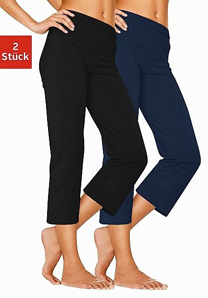 Vivance active Caprileggings, (2er-Pack), mit Gummibund, Loungewear günstig online kaufen