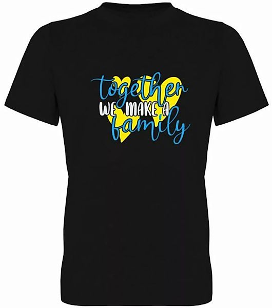 G-graphics T-Shirt Together we make a family Herren T-Shirt, mit Frontprint günstig online kaufen