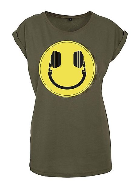 Youth Designz Print-Shirt "Headset Smiley" Damen T-Shirt Statement oder Ges günstig online kaufen