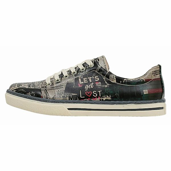 DOGO Sneaker "Classic Schnürsneaker Lets Get Lost Damen Sneaker", Vegan günstig online kaufen