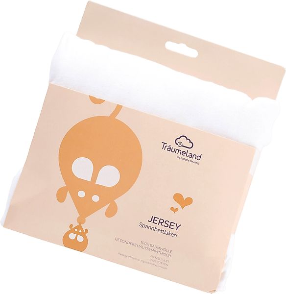 Träumeland Bettlaken kuschelweiches Spannbetttuch Jersey, Jersey, günstig online kaufen