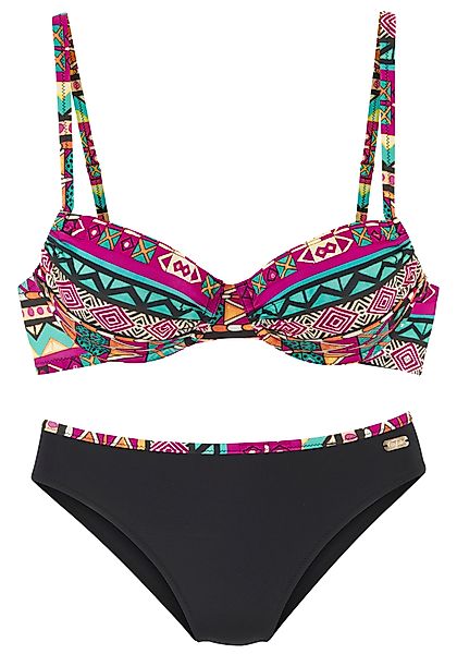 Buffalo Bügel-Bikini mit farbenfrohen Design günstig online kaufen