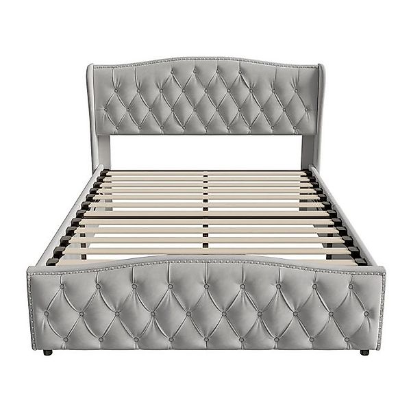 Furnishings Home Polsterbett Stauraumbett Doppelbett Inkl. Bettkasten (Hydr günstig online kaufen