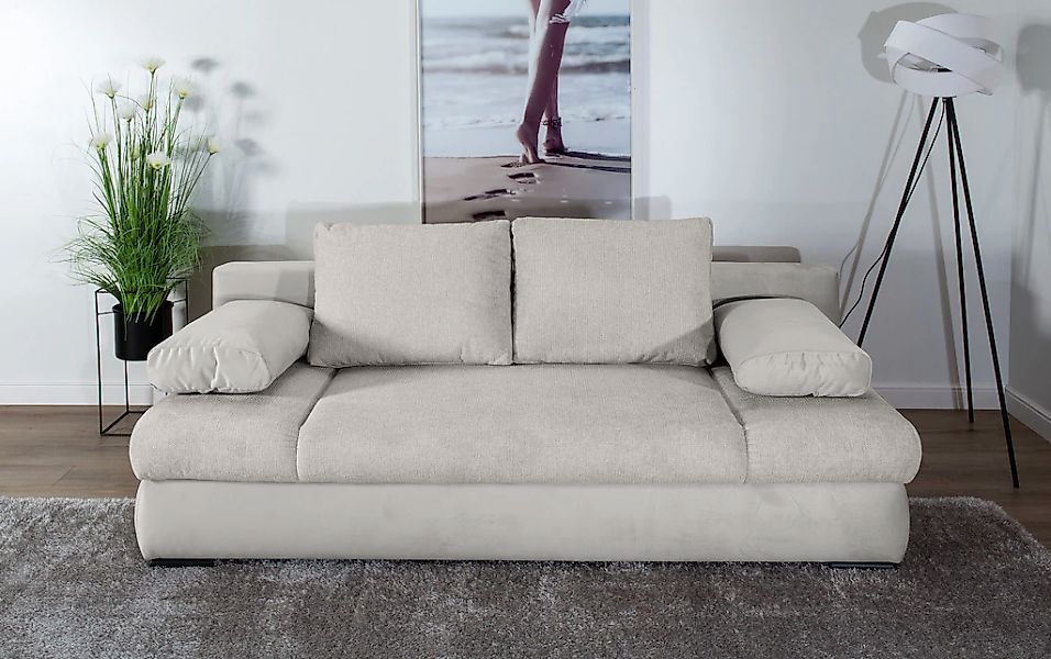 COLLECTION AB Schlafsofa "Chicago mit Bettfunktion, Schlafcouch" günstig online kaufen