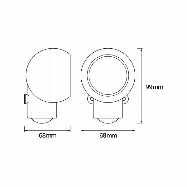 OSRAM LED-Wandleuchte SPYLUX, weiß, Sensor, Batterie, mobil günstig online kaufen