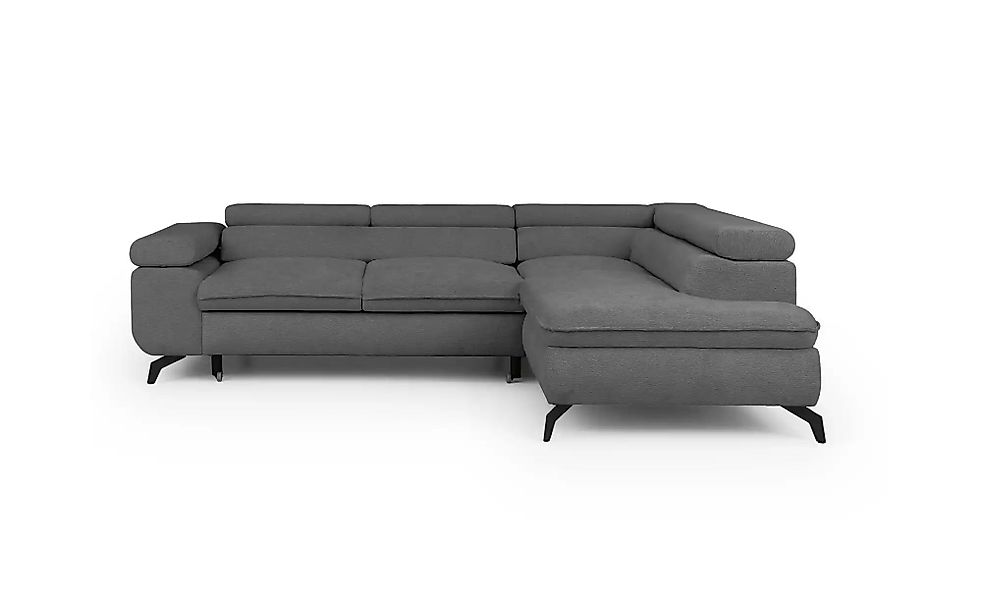 S-STYLE Ecksofa mit Schlaffunktion Bonnie ¦ grau ¦ Maße (cm): B: 275 H: 76 günstig online kaufen