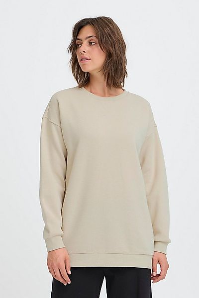 OXMO Sweatshirt OXHillary Modischer Rundhalspullover in längerem Schnitt günstig online kaufen