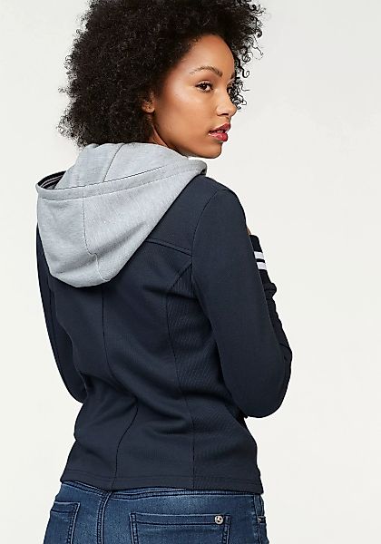 KangaROOS Sweatblazer, mit vielen Details und abnehmbarer Kapuze günstig online kaufen