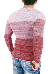 Reslad Strickpullover Reslad Strickpullover Herren Colorblock günstig online kaufen