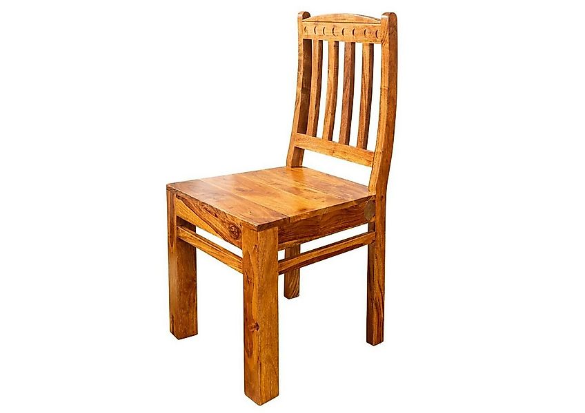Massivmoebel24 Holzstuhl OXFORD, Stuhl Akazie 45x46x97 honig lackiert OXFOR günstig online kaufen