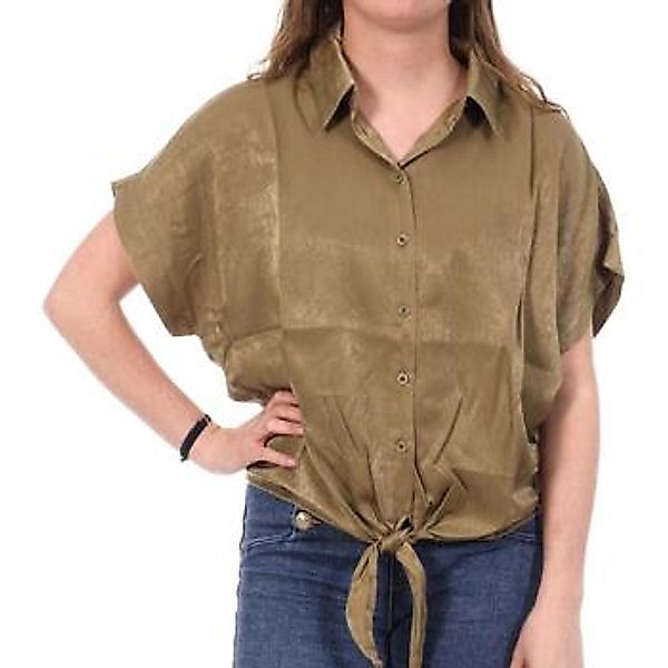 An'ge  Kurzarm Hemdbluse 48-28617-SATI-KAK günstig online kaufen