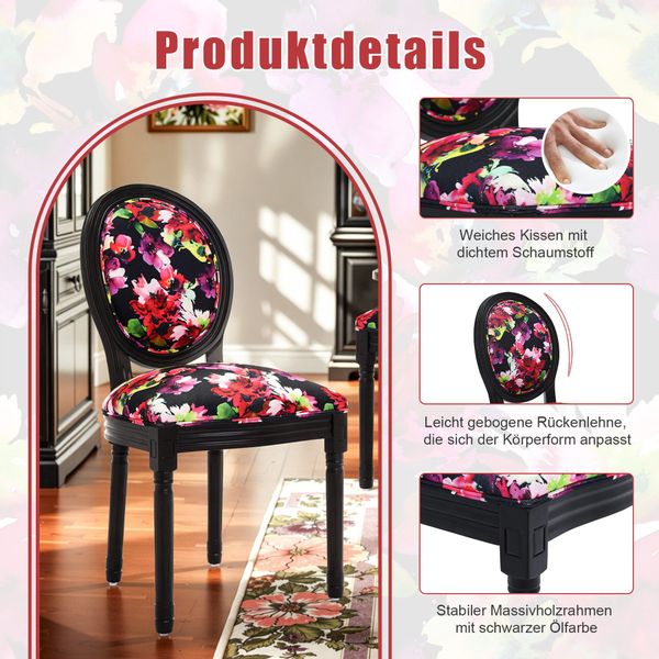 HomeMiYN Polsterstuhl Esszimmerstuhl (2 St),Polsterstuhl mit günstig online kaufen