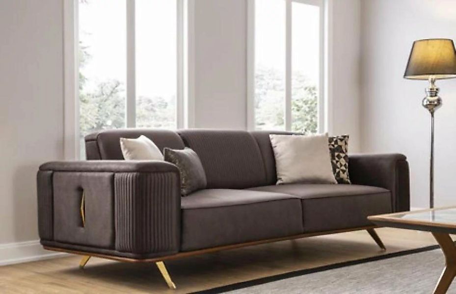 JVmoebel 4-Sitzer Sofas 4 Sitzer Textil Big Möbel Wohnzimmer Modernes Neu S günstig online kaufen