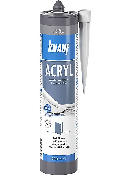 KNAUF Silikon Knauf Acryl grau 300 günstig online kaufen