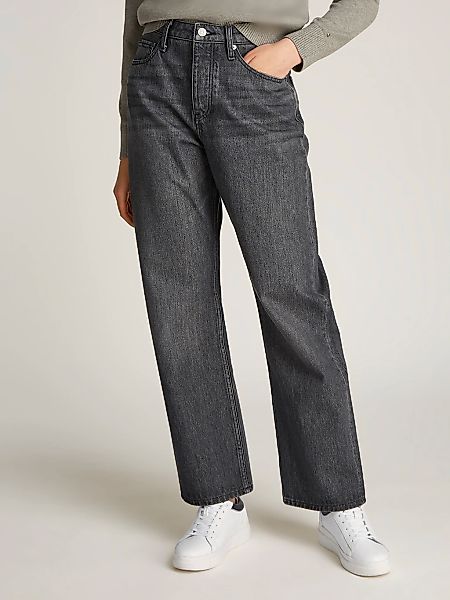 Tommy Hilfiger Straight-Jeans "CLASSIC STRAIGHT RW" mit Logo-Badge, in Knöc günstig online kaufen